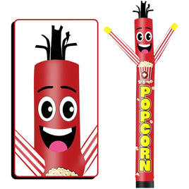 6FT Tall Popcorn Waving Inflatable Tube Man(Blower Not Included) - goodeny