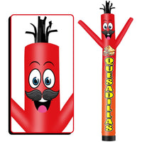 6FT Tall Quesadillas Waving Inflatable Tube Man(Blower Not Included) - goodeny