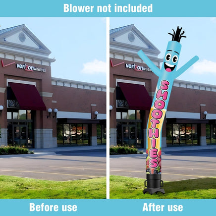 6FT Tall Smoothies Waving Inflatable Tube Man(Blower Not Included) - goodeny