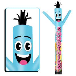 6FT Tall Smoothies Waving Inflatable Tube Man(Blower Not Included) - goodeny