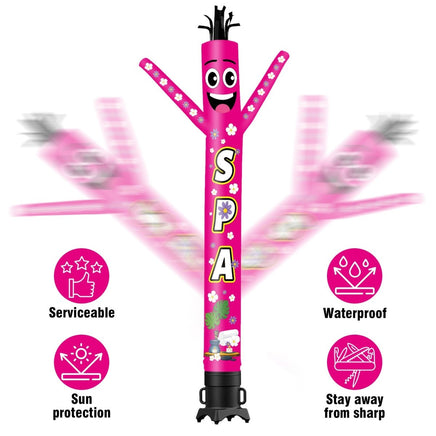 6FT Tall Spa Waving Inflatable Tube Man(Blower Not Included) - goodeny