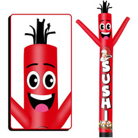 6FT Tall Sushi Waving Inflatable Tube Man(Blower Not Included) - goodeny