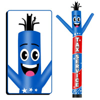6FT Tall Tax Service Waving Inflatable Tube Man(Blower Not Included) - goodeny