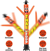 6FT Tall Thai Food Waving Inflatable Tube Man(Blower Not Included) - goodeny