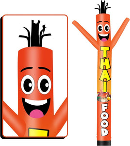 6FT Tall Thai Food Waving Inflatable Tube Man(Blower Not Included) - goodeny