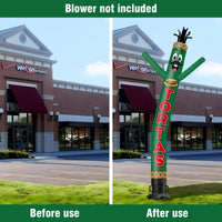 6FT Tall Tortas Waving Inflatable Tube Man(Blower Not Included) - goodeny
