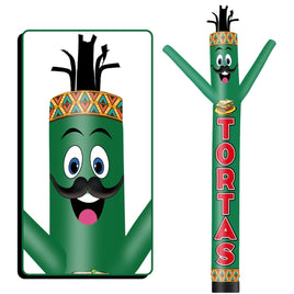 6FT Tall Tortas Waving Inflatable Tube Man(Blower Not Included) - goodeny