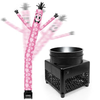 6FT Valentine’s Day Inflatable Tube Man with Blower (5.5'' Diameter) and Built - in LED - goodeny