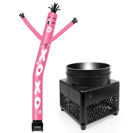 6FT XOXO Inflatable Tube Man with Blower (5.5'' Diameter) and Built - in LED - goodeny