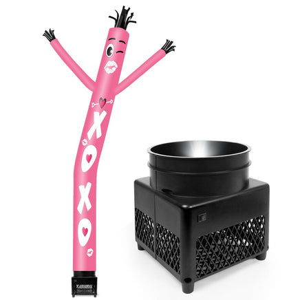 6FT XOXO Inflatable Tube Man with Blower (5.5'' Diameter) and Built - in LED - goodeny