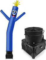 7FT Tall Inflatable Tube Man Sets with Weather-Resistant Blower -Blue - goodeny