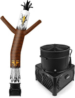 7FT Tall Inflatable Tube Man Sets with Weather-Resistant Blower -Eagle - goodeny