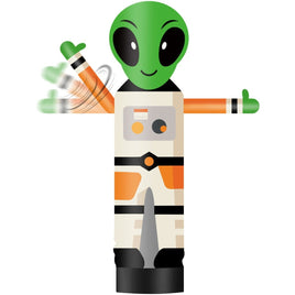 9FT Tall Inflatable Wavers Alien Inflatable Tube Man (18''Diameter) (Blower Not Included) - goodeny