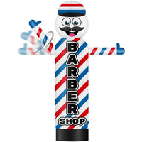 9FT Tall Inflatable Wavers Barber Shop Inflatable Tube Man (18''Diameter) (Blower Not Included) - goodeny