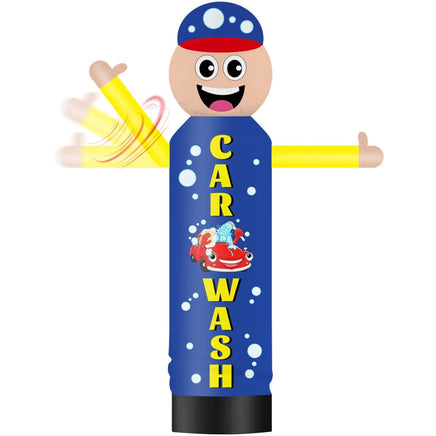 9FT Tall Inflatable Wavers Car Wash Inflatable Tube Man (18''Diameter) (Blower Not Included) - goodeny