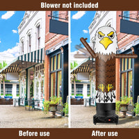9FT Tall Inflatable Wavers Eagle Inflatable Tube Man (18''Diameter) (Blower Not Included) - goodeny