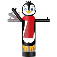 9FT Tall Inflatable Wavers Penguin Inflatable Tube Man (18''Diameter) (Blower Not Included) - goodeny