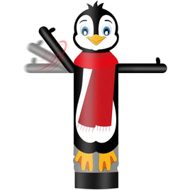 9FT Tall Inflatable Wavers Penguin Inflatable Tube Man (18''Diameter) (Blower Not Included) - goodeny