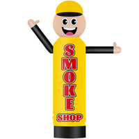 9FT Tall Inflatable Wavers Smoke Shop Inflatable Tube Man (18''Diameter) (Blower Not Included) - goodeny