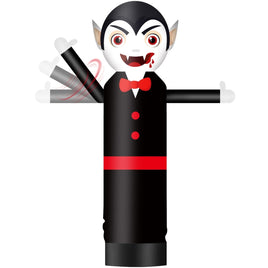 9FT Tall Inflatable Wavers Vampire Inflatable Tube Man (18''Diameter) (Blower Not Included) - goodeny
