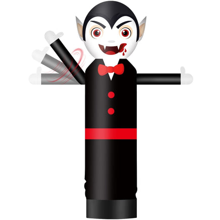 9FT Tall Inflatable Wavers Vampire Inflatable Tube Man (18''Diameter) (Blower Not Included) - goodeny