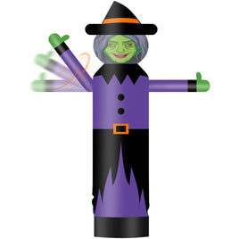 9FT Tall Inflatable Wavers Witch Inflatable Tube Man (18''Diameter) (Blower Not Included) - goodeny